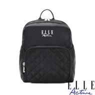 [ELLE Active] Life Mark Series-Backpack-Small-Black