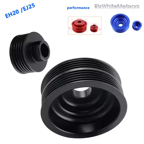 for Subaru Impreza WRX Ver. 7/8/9 EJ20 EJ25 2.0L 2.5L engine JDM Racing Aluminum Crankshaft Pulley