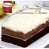 Amanda Brownies Banana Cheese