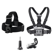 Head Belt Chest Strap For GoPro Hero 12 11 10 9 8 Black Xiaomi Yi 4K Sjcam Sj4000 Insta360 Action Ca
