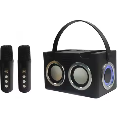 YS203 popular karaoke set, K-singing sound system, outdoor wireless Bluetooth dual microphone A830 s