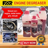 PENCUCI ENJIN, PENCUCI RANTAI MOTORSIKAL Engine Degreaser 500ml / 1 liter Best for engine wash, Tyre, Rim, Chain Motor