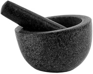 RFSTGYU Mortar And Pestle Set，Natural Unpolished Granite, Garlic Mortar, Household Manual Garlic Press, And Garlic Crush &amp; Mash Spices And More