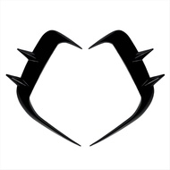 Car Front Bumper Splitter Spoiler for BMW 5 Series I5 G60 G61 2024+ M Sport Fog Lights Decorative Co