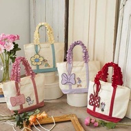日本 Maison de FLEUR x Maria 美妮老鼠 Chips & Dale 克麗斯花栗鼠 Daisy Duck Minnie Mouse 帆布袋 手提袋