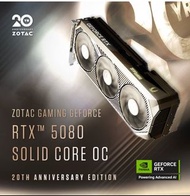 ZOTAC GAMING GeForce RTX 5080 SOLID CORE OC 20th Anniversary