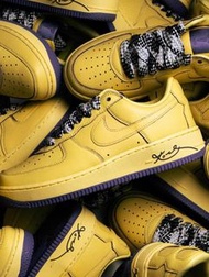 Nike Air Force 1 Kobe Bryant 黃色 yellow