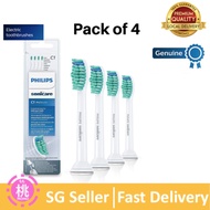 Philips authentic replacement brush head Sonicare C1, C2 or W2  Brush Heads ( pack of 4 or pack of 8