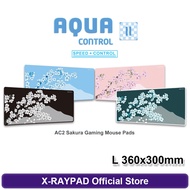 X-Raypad Aqua Control II Sakura Gaming Mouse Pads L Size 360x300x4mm