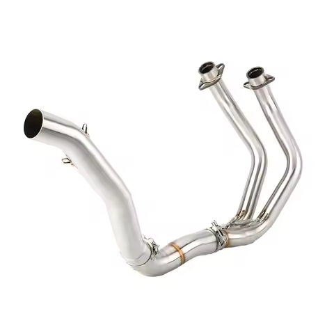 For Yamaha R7 2021 2022 2023 YZFR7 YZF R7 Escape Motorcycle Exhaust Muffler Header High Level Link P