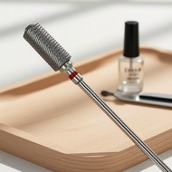 Diamond Grinding Head Red F Type: Precision Polishing & Gel Removal