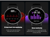 Bluetooth blood glucose smart watch sports pedometer round screen HD mini game Bluetooth call watch