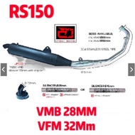 Exhaust CJ ipoh RS150 VMB (28MM) / VFM (32MM)