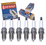 6 pc DENSO Standard U-Groove Spark Plugs compatible with Toyota Sienna 3.0L 3.3L V6 2001-2006