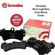 Original Brembo Brake Pad - Perodua Myvi Lagi Best/ Axia/ Bezza
