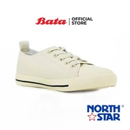 *Best Seller* Bata NORTHSTAR-LADIES รองเท้าผ้าใบ LADIES&amp;VALCANISED แบบเชือก สีครีม รหัส 5218121 Ladiessneaker Fashion