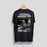 T Shirt IDOL GOODS 11th Generation - JKT48 AKB48 KPOP T Shirt High Quality Black Streetwear Short Sl