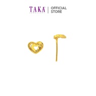 TAKA Jewellery 999 Pure Gold Earrings