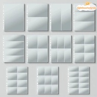ILIGHTHEARTEDY4 Photo Album Pages, 11-Hole A4 Card Pages, Multi-Pockets  Binder Pages