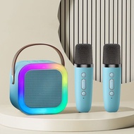 Speaker karaoke viral/Speaker mini bluetooth 2 mic 1 karaoke/speaker mic/Speaker Karaoke bluetooth
