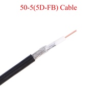 1M-100M 50-3/RG58 50-5/5D-FB 50-7/RG8U 50-9/1/2 "S 50-12/1/2" RF สายโคแอกเชียล50Ohm ทองแดง-ชุบสายอลู