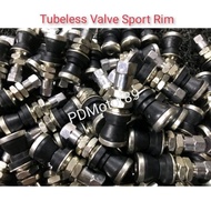 TUBELESS VALVE SPORT RIM 1PCS✨