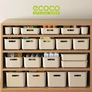 Ecoco Organizer Box - Strong Storage Box ModernDesign Cabinet Drawer Container Box