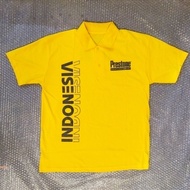COLLAR T-SHIRT PRESTONE T-SHIRT YELLOW INDONESIA