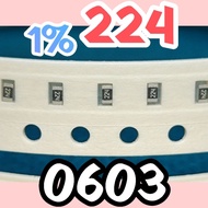 10pcs Chip resistor smd 2203 224 1% size 1608 0603 220Kohm 220K ohm 220 Kohm