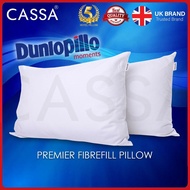 [Shop Malaysia] [Ready Stock] Dunlopillo Pillow Hollow Fibre Fill Polyester 5 Star Hotel Direct Factory Kilang Bantal 78x48CM 950GRAM