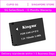 [KingMa] Replacement Canon LP-E12 / LPE12 / LP E12 Battery for Canon EOS / M / M2 / M100 / 100D and more