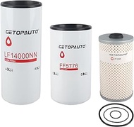 GETOPAUTO LF14000NN FF5776 FF5369 Maintenance Filters Kit Compatible with Cummins