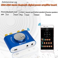 【Zeblonstar】 Nobsound Mini  5.0 HiFi TPA3116 Digital Amplifier Stereo Audio 2.0 Channel Sound Amplif