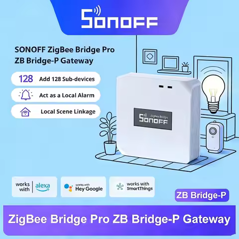 Sonoff Zigbee Bridge Pro Zbbridge P ESP32 Gateway Wi-Fi ZigBee Dual-protocol Local Smart Scene Via E