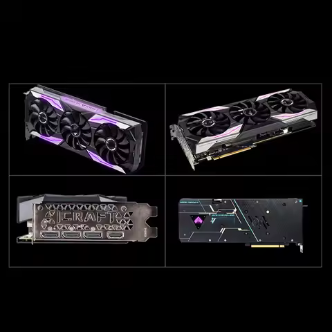 Graphics Card RTX 3060 Ti Gaming OC 8G (REV2.0) 3X WINDFORCE Fans, LHR, 8GB 256-bit GDDR6, GV-N306TG