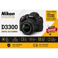 Nikon D3300 with 18-55mm lens (used) very good condition