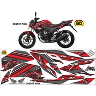 stiker motor decal cb 150 r  striping variasi cb150r / honda cb 150 r / cb150r / is