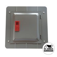 America Wall Electrical Panel Box Board for Plug in Circuit Breaker 4 Branches (6 Hole Enclosure)