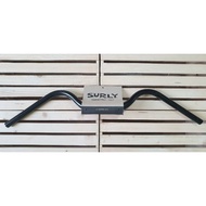 ❁SURLY Terminal Bar Polished Silver/Anodized Black