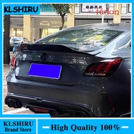 YKSRDNF New ABS Plastic Unpainted Primer Car Rear Wing Spoiler Tail Fin Cover Decoration Fit For Mor