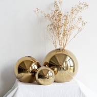 Gold Golden Luxury Vase Deepavali Home Deco Vases Pasu Bunga Hari Raya Gift