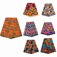 Size 3 African Double-Sided Printed Polyester Batik Fabric Ankara Ankara Geometric Ethnic Style Fabr