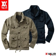 Valir Stanley - Jaket Pria Bahan Drill Premium Keren Import Bandung High Quality