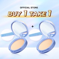 【Long Lasting】Oil Control Matte Flawless Waterproof Makeup Pressed Powder Sacelady 240