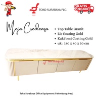 Meja Tv 180 cm Buffet TV Batu Granit Marmer Rak TV Marble Import