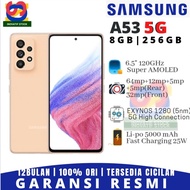 hp baru samsung galaxy a53 5g | a73 5g garansi resmi original - a53 8/256 peach samsung 5g