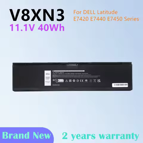 V8XN3 34GKR Laptop Battery For Dell Latitude E7440 E7450 E7420 Series 3RNFD G95J5 0909H5 0G95J5 5K1G