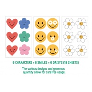 [RUAROMO] Mosquito Repellent Patch (18pcs / 6pcs x 3 sheets)  Made in Korea ( Mosquito Patches )