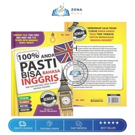Buku 100% Anda Pasti Bisa Bahasa Inggris Trik dan Metode Cepat Kuasa Bahasa English