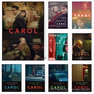 Carol Movie Poster Retro Romantic Film Cate Blanchett Rooney Mara LGBTQ Wall Art Canvas Painting Pos